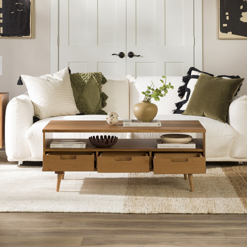 Walker Edison Coffee Table with Storage Wayfair.co.uk